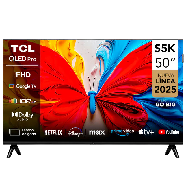 Televisor TCL 50" QLED FHD 50S5K